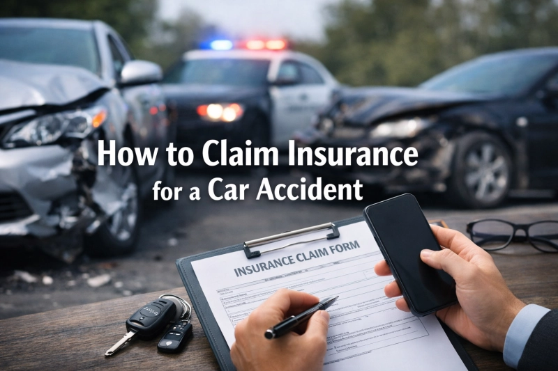 How to claim insurance for car accident