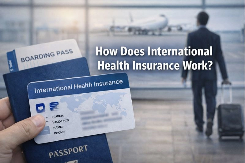 How does international health insurance work​