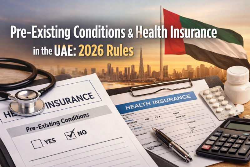  Pre-Existing Conditions & Health Insurance in the UAE (2026 Rules)