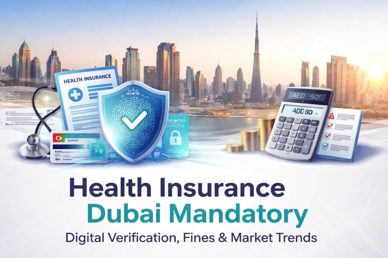 Health Insurance Dubai Mandatory in 2026 : Digital Verification, Fines & Market Trends